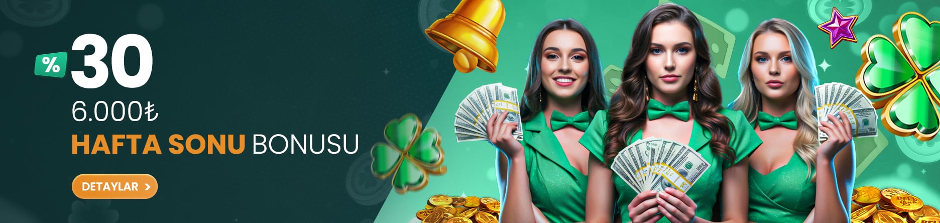 CepBahis %30 hafta sonu bonusu – 6000₺ ekstra kazanç kampanyası.